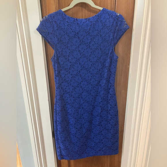 Dina Be Short Sleeve Lace Dress - Size Small - Picture 2 of 5